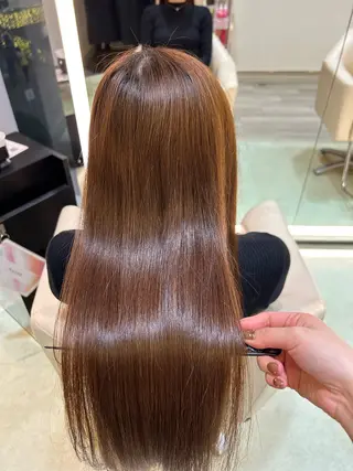 ロング 南 菜花のヘアスタイル