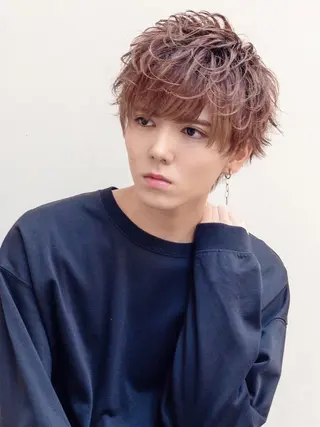 ショート メンズ 美髪矯正 Rioのヘアスタイル
