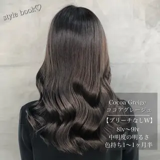 セミロング カラー 【美髪特化 髪質改善サイトウ】のヘアスタイル