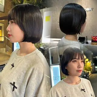 ショート ROBBY表参道所属・木村【似合わせ ショート】無料✨のヘアスタイル