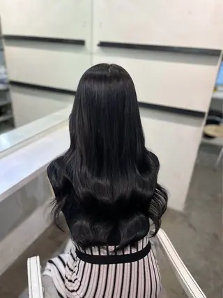 ロング カラー 🫧ナオ🫧 /韓国 ヘア/ マンツーマンのヘアスタイル