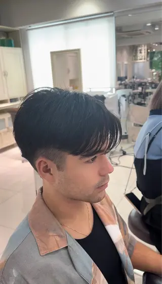 メンズ SALOWIN渋谷caldo店B1所属・岐津公太 メンズ縮毛矯正のプロのヘアスタイル