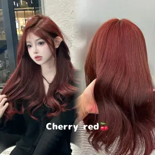 セミロング ワンホンヘア💖 ユキのヘアスタイル