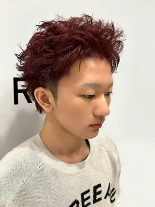 カラー メンズ For.c.c.c.c所属・近藤 ちかのヘアスタイル