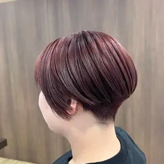 ショート カラー 石田゛ ですっのヘアスタイル