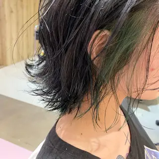 ショート カラー ボブ/暖色/デザイン KOYUKI⛄️のヘアスタイル