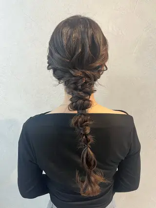 ロング ヘアアレンジ 🫧みひろ🫧カット カラーモデル募集のヘアスタイル