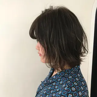 ショート カラー レイヤー/顔周り /AKARIのヘアスタイル