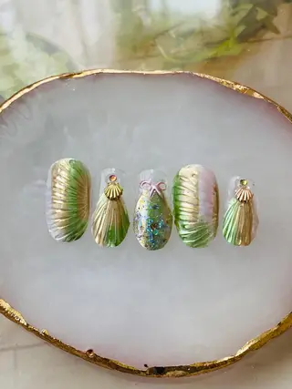 ネイル 自宅ネイルサロン ♦️nuance♦️のネイルデザイン