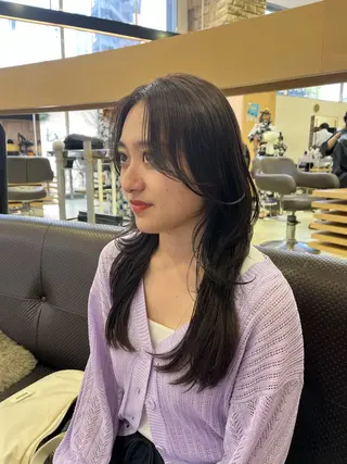 セミロング 海外girl🤎 透明感ベージュmaoのその他イメージ