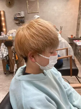 カラー RIENS xrea一樹のヘアスタイル