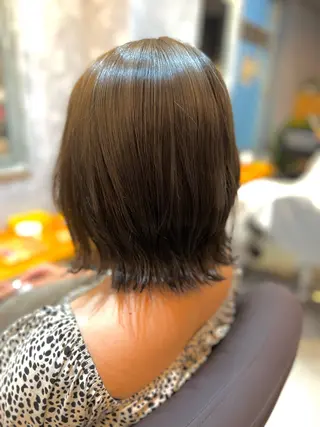 ミディアム 🍀艶髪縮毛矯正/ 風殿　滉太🍀のヘアスタイル