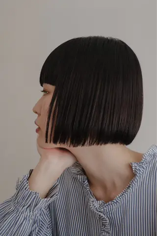 ショート いつくし所属・*:.ボブカット 岡村  菜々美.:*のヘアスタイル