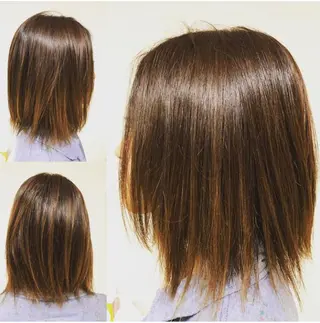 ミディアム 横田 尚登のヘアスタイル