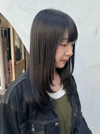 ロング ウルフ/レイヤー /髪質改善　ナユタのヘアスタイル