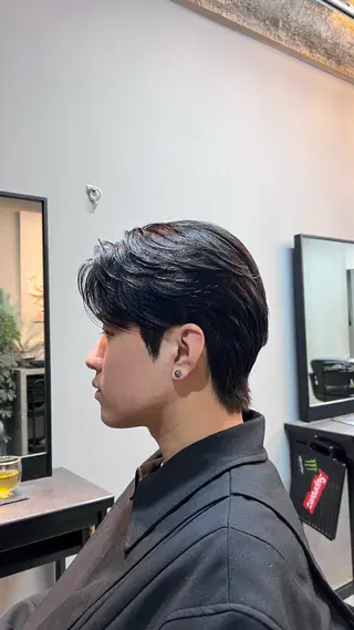 ショート パーマ メンズ Alo所属・💥メンズパーマ /表参道/モント💥のヘアスタイル
