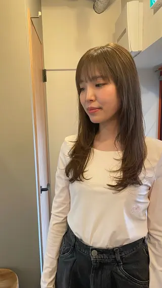 ロング カラー 鎌田卓也/髪質改善 /透明感カラーのヘアスタイル