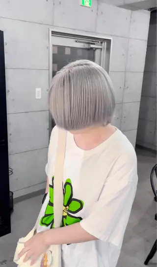 カラー UNBALANCE  OSAKA所属・縮毛矯正モデル 募集中Yuuriのヘアスタイル