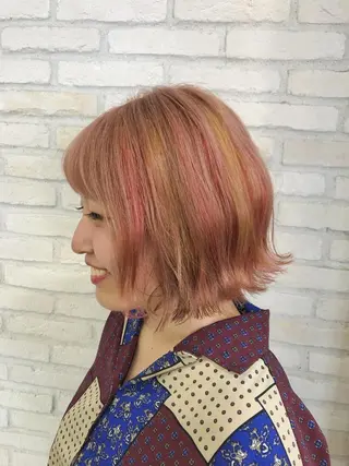 ショート カラー oggi +KENJE所属・大平 美沙のヘアスタイル