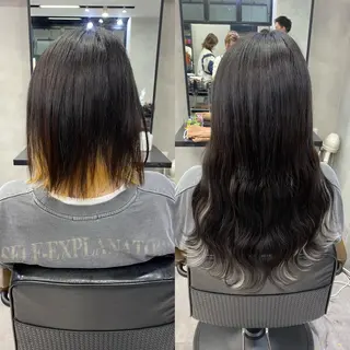 ロング カラー ヘアアレンジ ar+ ❤︎ maiのヘアスタイル