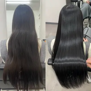 ロング カラー shinka 髪質改善　縮毛矯正所属・美髪ストレート/美髪 レイヤー特化増原優斗のヘアスタイル