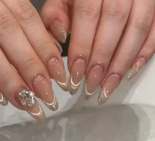 ネイル By moonネイル 🌷ワンホン/韓国風のネイルデザイン