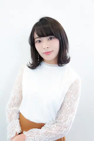 ミディアム カラー パーマ ヘアアレンジ PLUSISM Velen【プラスイズムヴェレン】所属・✨関西No1✨ 春木淳也のヘアスタイル