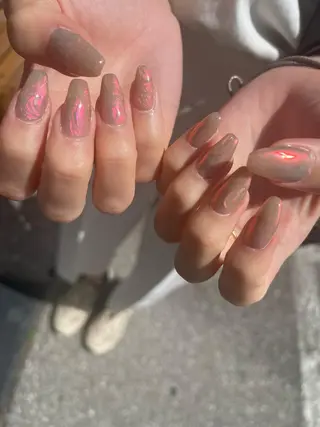 ネイル leaaloha　byBROWN HAIR所属・レアアロハ宇都宮 /ネイル.メンズ脱毛のネイルデザイン