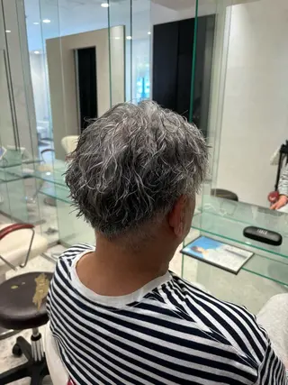 パーマ メンズ LOUIMADNA栄所属・新規指名比率No.1 メンズパーマ/二村のヘアスタイル