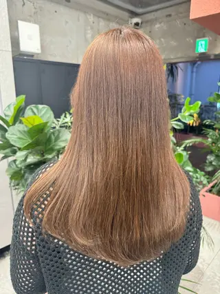 ロング カラー 暖色カラー🍒ྀི Riona🎀のヘアスタイル