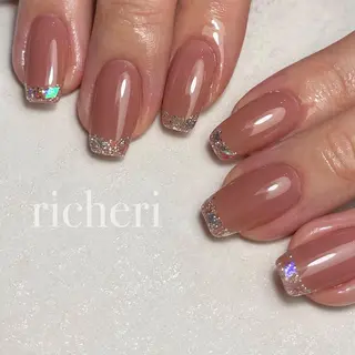 ミディアム ネイル richeri beautyのネイルデザイン