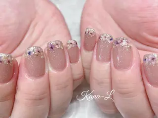 カラー ネイル 芦辺 香奈のネイルデザイン