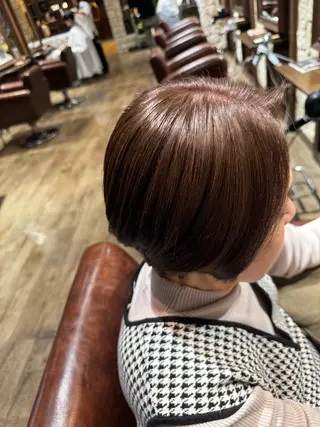 カラー オノ ソウイチロウ/ ブリーチ/パーマのヘアスタイル