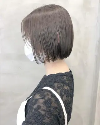 ショート カラー yiye 青山所属・無料カットモデル募集 🌱ひょうがのヘアスタイル