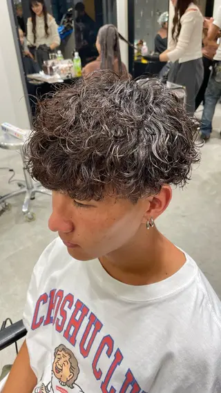 パーマ メンズ fifth 武正 琉生のヘアスタイル