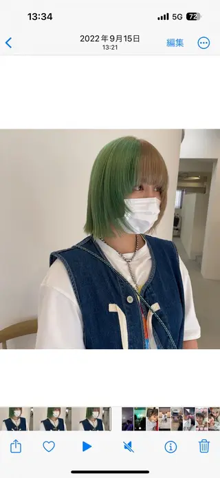 カラー ＧＡＲＤＥＮ/ダブル カラー/otohaのヘアスタイル