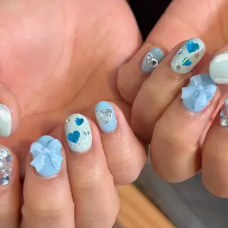 ショート 小川 柚香のネイルデザイン