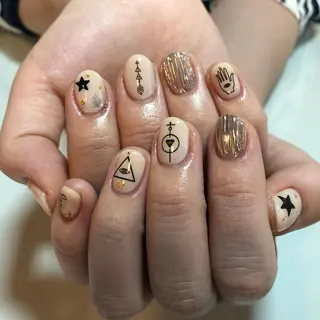 ネイル g-up nail所属・米田 律子のネイルデザイン