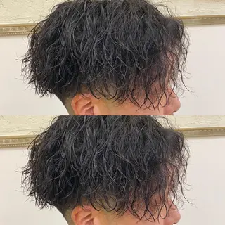 パーマ メンズ 年間2000名担当◎ パーマ職人/仲原佑樹のヘアスタイル