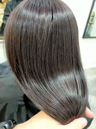 ロング カラー SUN GLOW  サングロウ所属・水素トリートメント／ 髪質改善/ナカノメのヘアスタイル