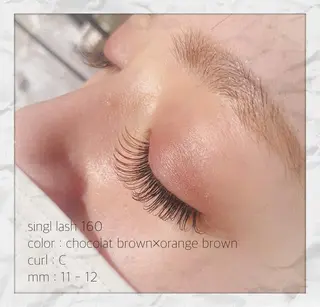 ショート カラー パーマ ネイル マツエク・マツパ Ray+beauty 中央橋店 岩永のマツエク・マツパデザイン