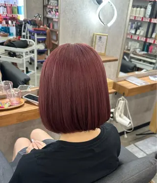 ショート MOURI CHISATOのヘアスタイル