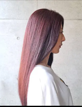 ロング カラー PREVIA銀座渡辺 真矢のヘアスタイル