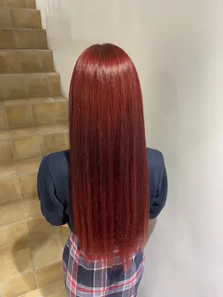 ロング カラー BUZZ 自由が丘所属・niimi rimuのヘアスタイル