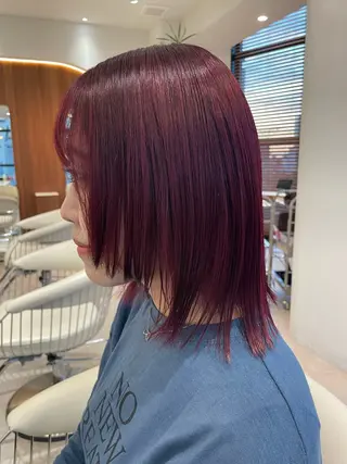 ミディアム 💘MICOTO藤沢 髪質改善ブリーチ💘のヘアスタイル