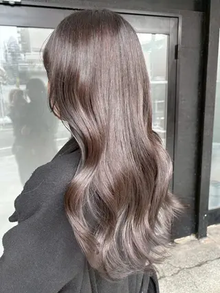 ロング カラー ハイトーン/韓国風/ 艶髪/吉祥寺のヘアスタイル