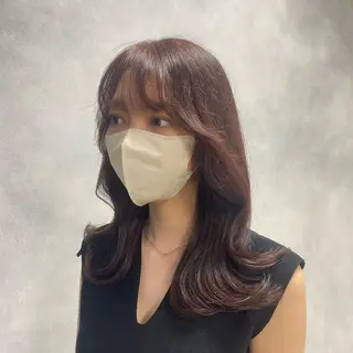 カラー 韓国・網紅 🦋HONOKA🦋のヘアスタイル