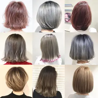 ショート カラー AMI Hair  supply所属・髪質改善カラー 韓国風レイヤーのヘアスタイル