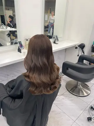 ロング カラー ヘアアレンジ 💗横浜美容室 💗HARUNAのヘアスタイル