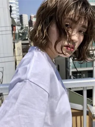 ミディアム 垣内 征斗のヘアスタイル